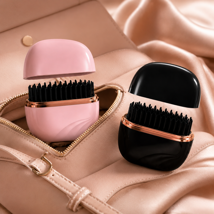 Pocket Bunny Mini Hair Brush – quick styling demo