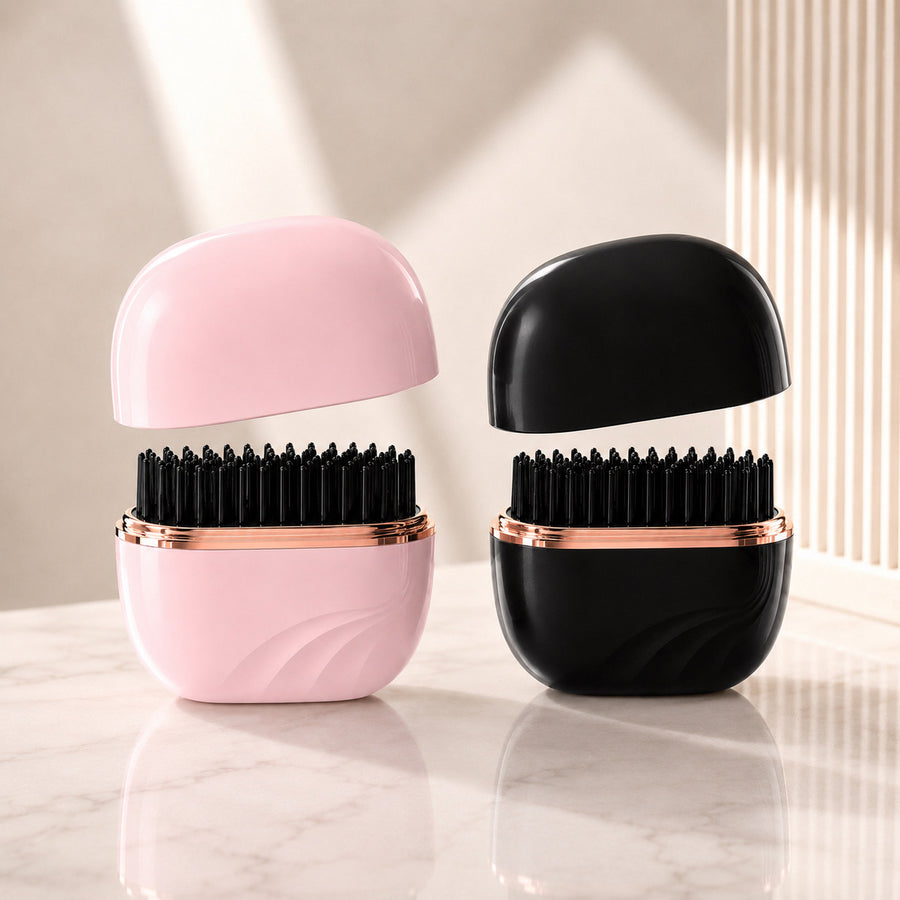 Pocket Bunny Mini Hair Brush – ceramic heat settings